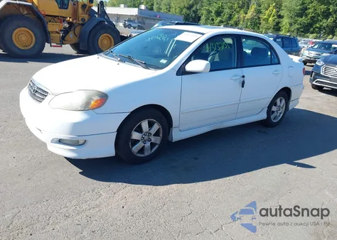 2008 Toyota Corolla S z USA, uszkodzony, nr VIN 2T1BR32E58C872135